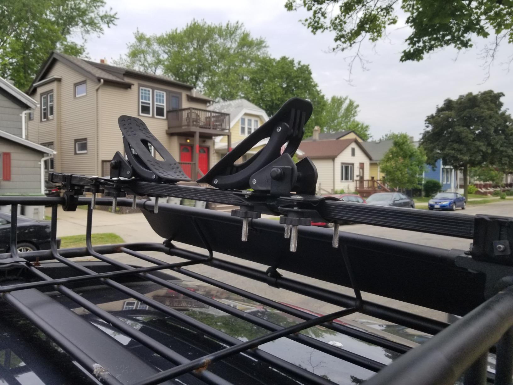 Inflatable Boat Rack Garage $13/mo - Finance AA-Racks Steel Jetty Saddle Rack for Kayak Carrier ...