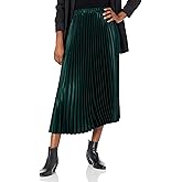 Anne Klein Womens Pull on Pleated Skirt