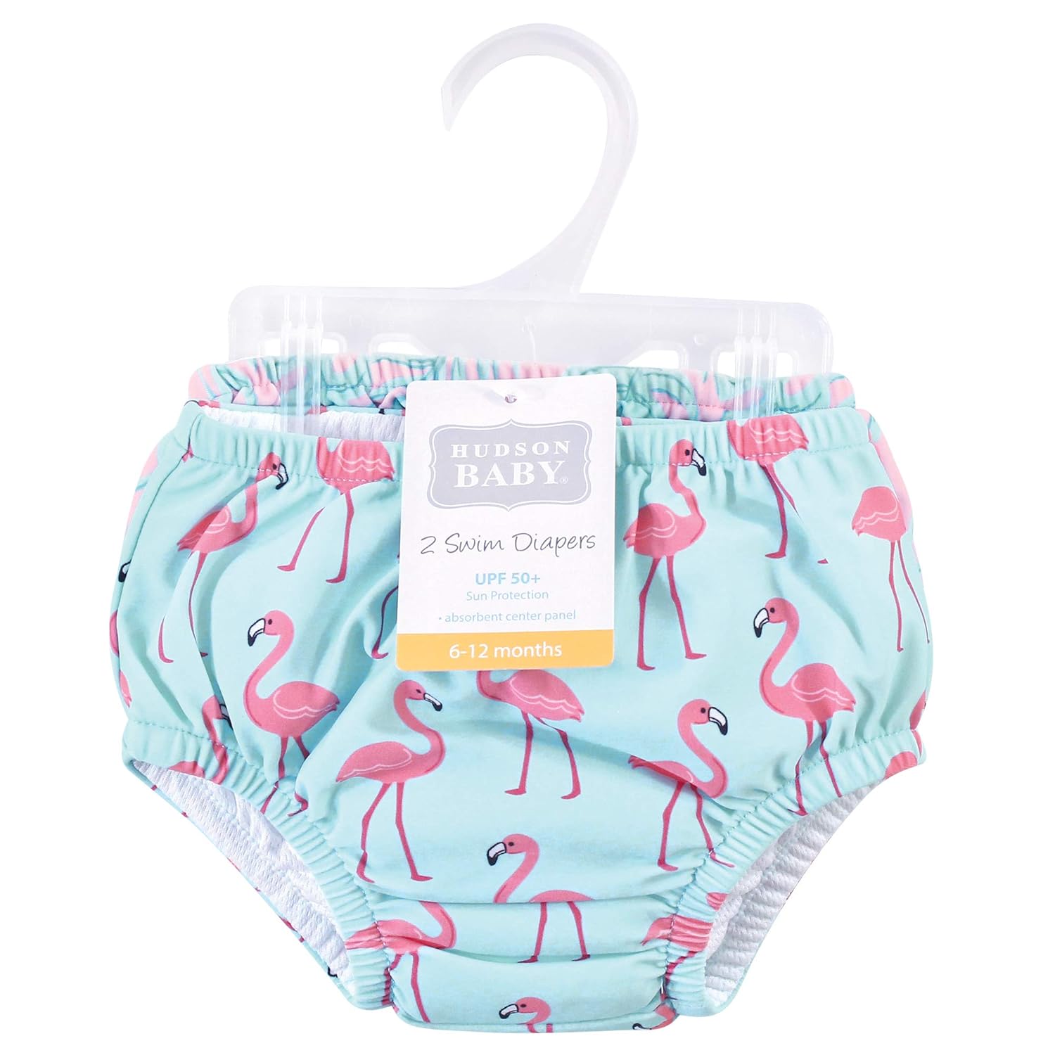 Hudson Baby Unisex Swim Diapers, Flamingos, 3 Toddler: Baby