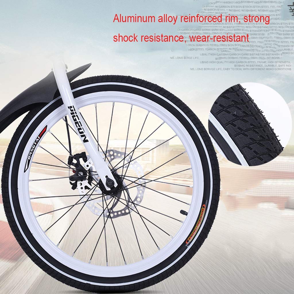 折りたたみ自転車 折りたたみ車の速度変更車インチ折りたたみ自転車ディスクブレーキ自転車男性と女性ミニ学生超軽量ポータブル自転車 Color Blue Size 150 30 100cm 150 30 100cm Blue B07ppzrxtc 折りたたみ自転車 再入荷 Www Porticodemexico Com