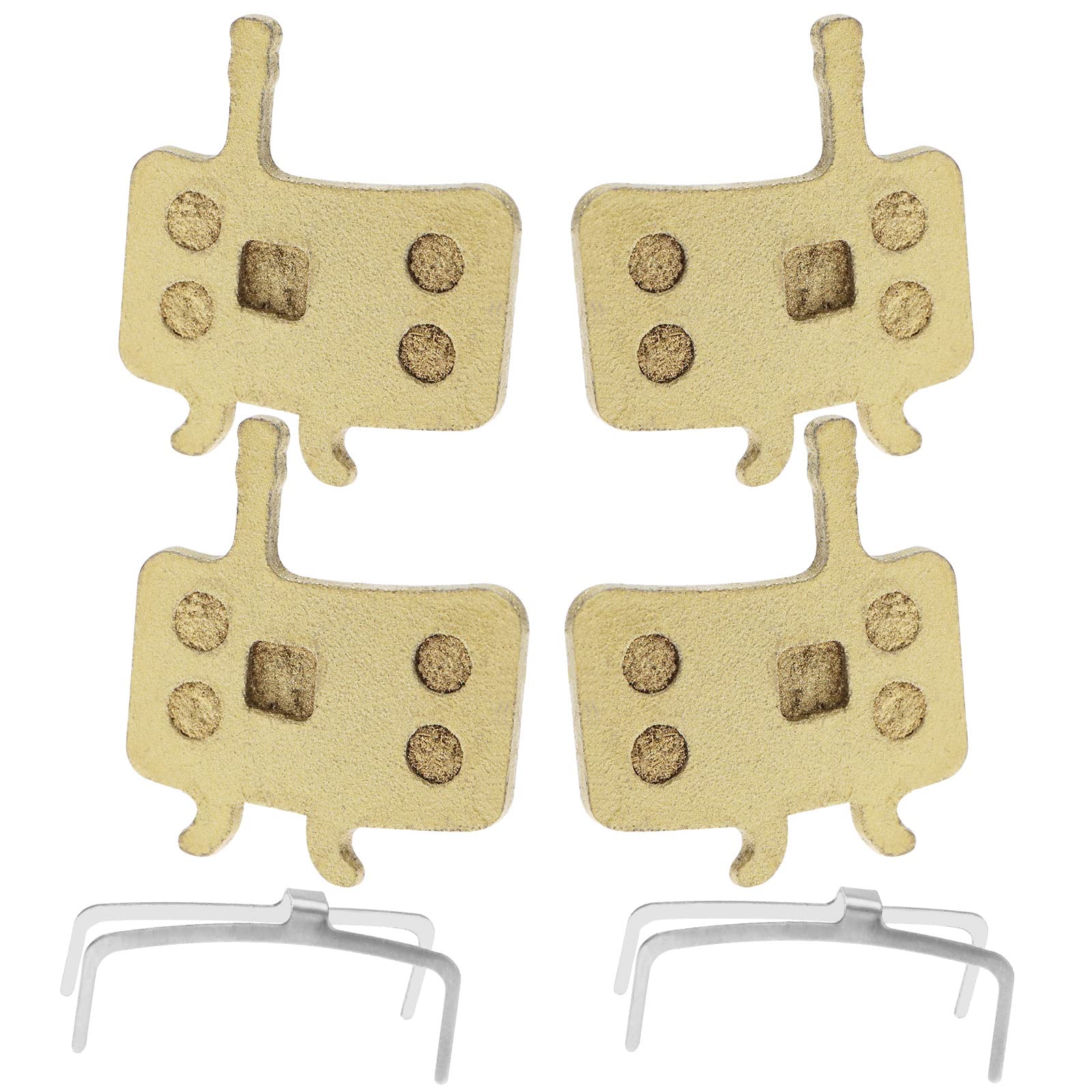 ECSiNG 2 Pairs Bicycle Disc Brake Pads Compatible with Sram Avid BB7 Juicy 3 5 7 Disc Brakes Sintered Metal Cycling Replacement Components