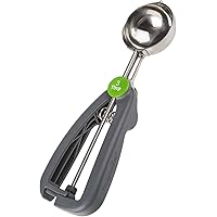 Prep Solutions by Progressive Quick Release Cookie Scoop - 3 Tbsp.,Gray