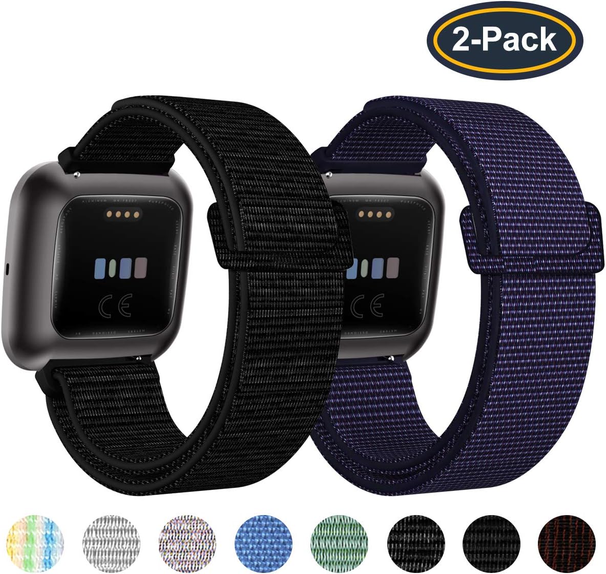 fitbit versa nylon band