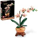 LEGO Botanicals Mini Orchid Building Set - Artificial, Fake Orchid for Home Decor, Adults Ages 18+ - Gift for Graduation- Ind