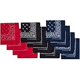 Camel Brand Bandana 12 Pack 21x21 100% Polyester