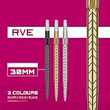 Target Darts Swiss Point 30mm RVE Gold 3 Pack Steel Tip Points view 6
