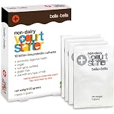 Belle+Bella Non-Dairy Vegan Yogurt Starter - 1 Box - Makes 4 Quarts | Gluten Free, No Added Sugar, Non GMO - 10 Billion Live Cultures - Mix with any Milk