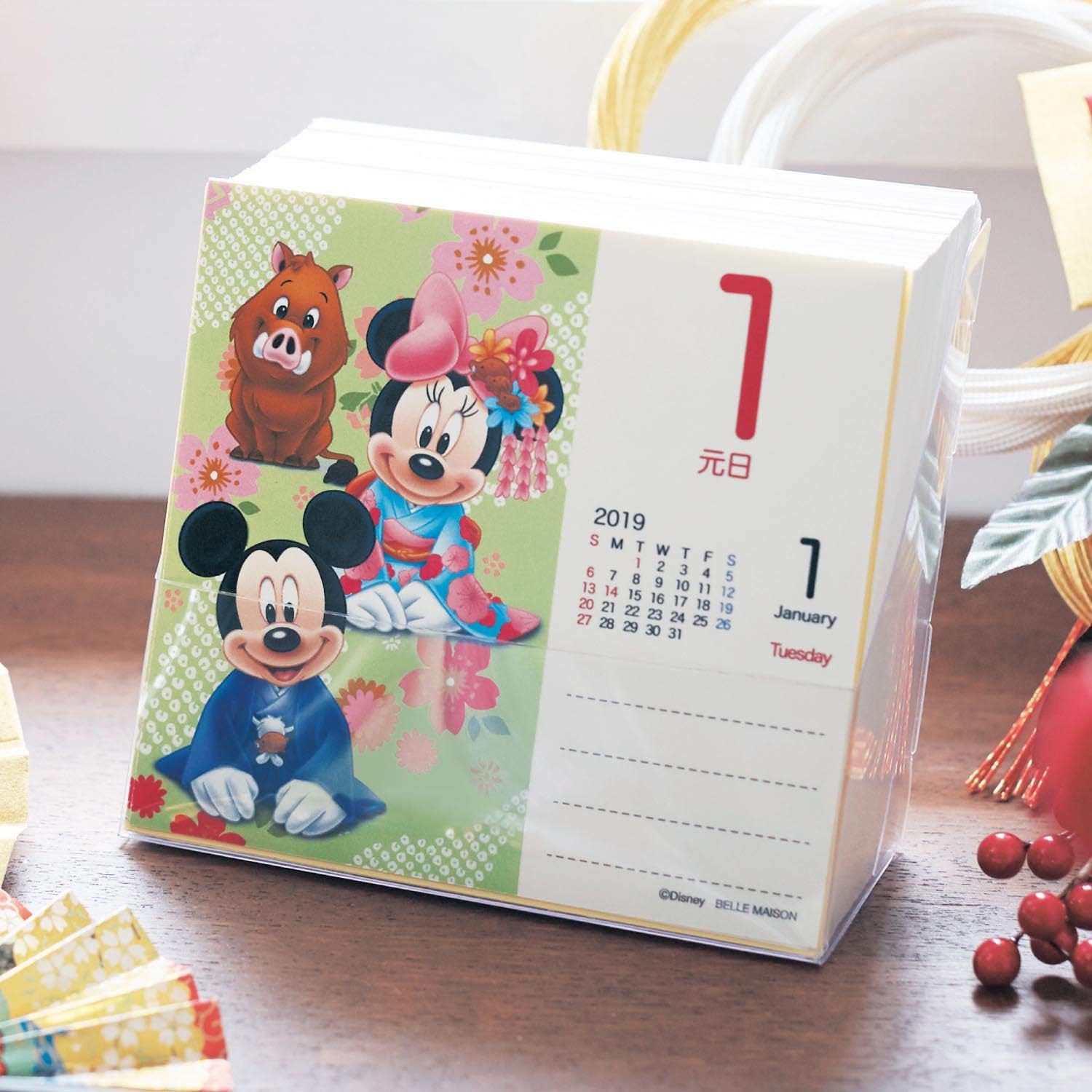 Amazon ベルメゾン ディズニー 日めくり カレンダー カレンダー 文房具 オフィス用品