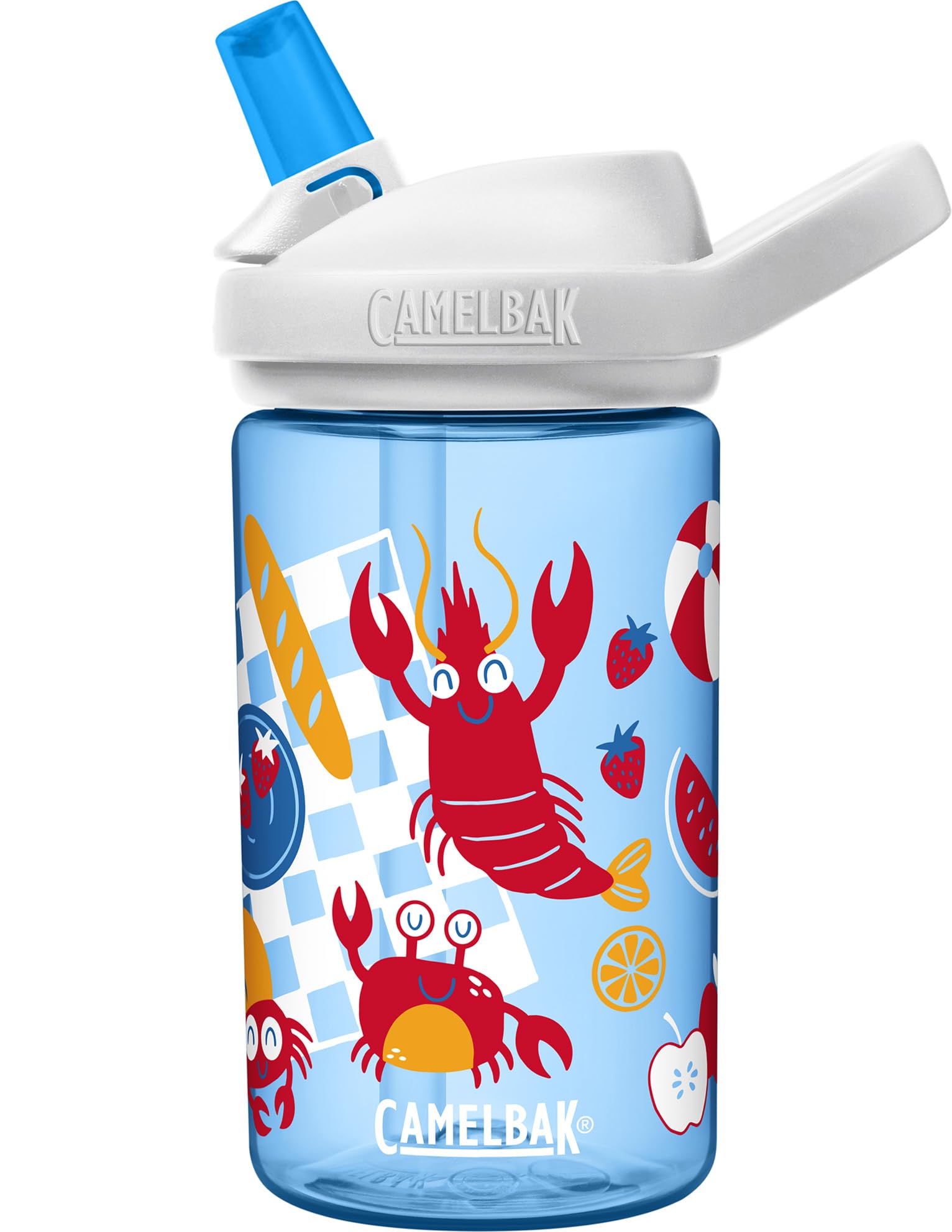 CAMELBAK Eddy+ Kids 0,4L Bottle, Nautical Picnic, Spring — image 1
