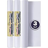 17 in. x 75 Ft -Value Bundle 3 Pack Easel Paper Roll Fits Most Standard Kids Easel, 17-24 Inch-Wide Dispenser, for Crafting A