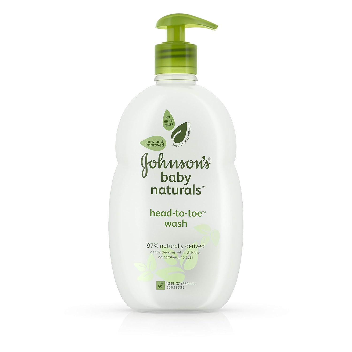 johnson's baby naturals head to toe wash