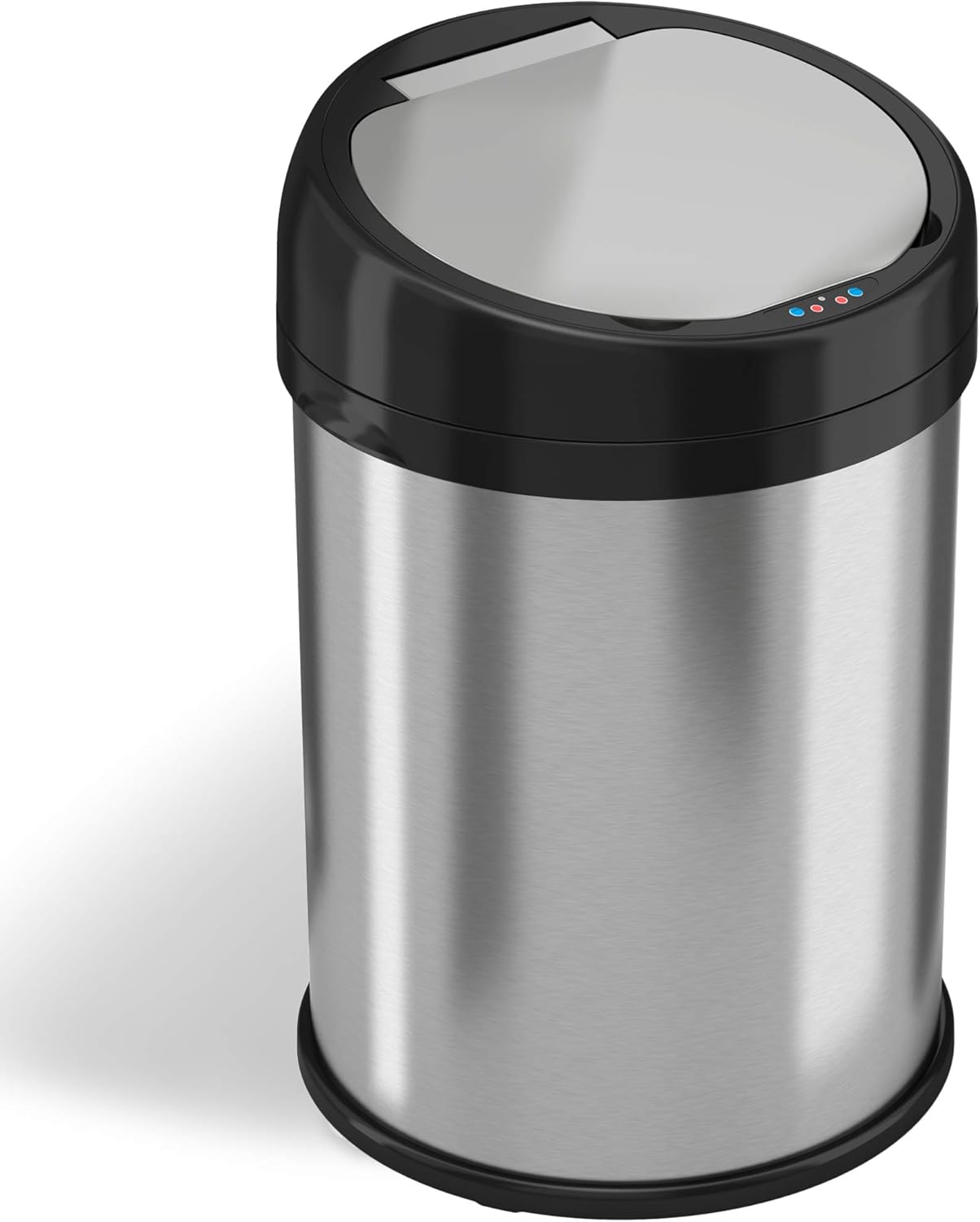 iTouchless 8 Gallon Sensor Trash Can, Stainless Steel