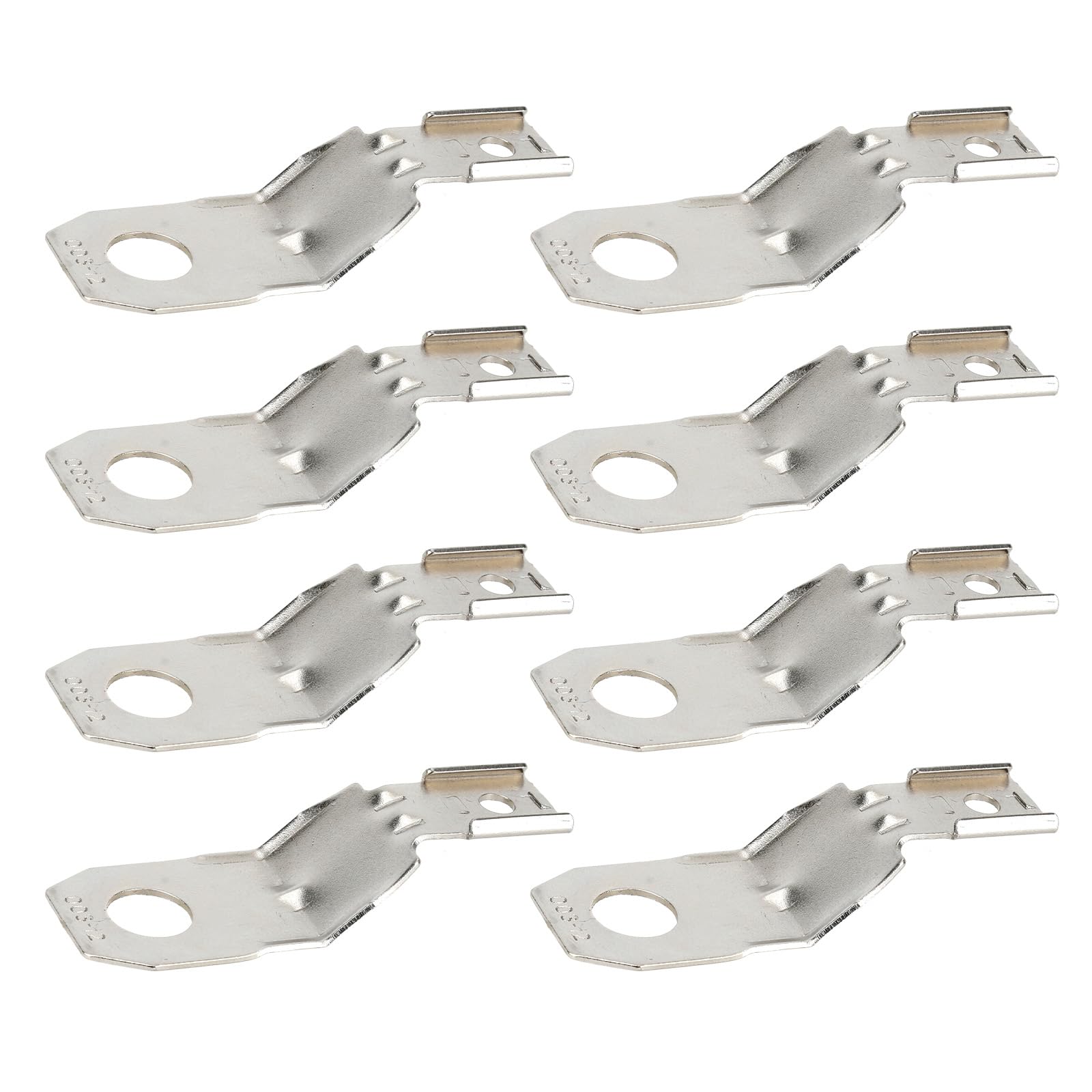 Photo 1 of 8pcs Circular Connectors Accessory Kit for Deutsch, Iron Mounting Clips for Fixing Sockets Used to Install DT/DTM/DTP/DTHD Series Sizes 2/3/4/6/12 Pin Connectors