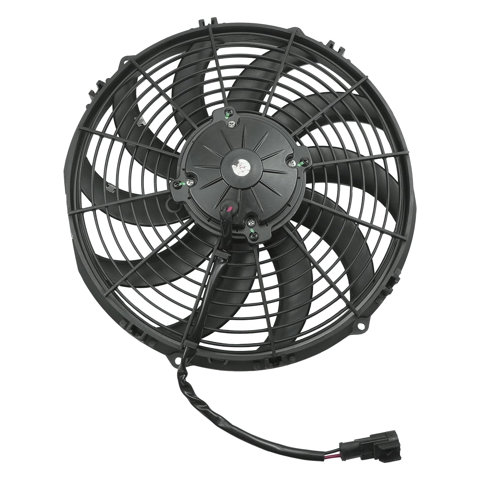 Photo 1 of 12 Volt 12 Inch 1451 CFM Puller Fan Condenser Fan Replacement for 781560 78-1560 Fit for Thermo King Tripac & Evolution APU