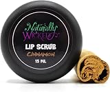 Naturally Wicked Cinnamon Lip Scrub Natural Vegan Sugar Exfoliant 15ml view 4
