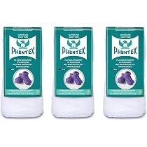 Amazon.com: Phentex Slipper & Craft White Yarn - 3 Pack of 3oz/85g ...