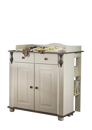 Ticaa Anstellregal Fur Wickeltisch Adam Moritz Weiss