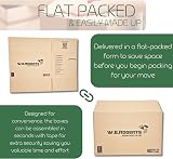 W.E. Roberts Strong Large Cardboard Moving Boxes 15 Pack UK FSC view 7
