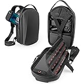 Hard Shell Travel Sling Bag Compatible With Nintendo Switch 2, Protective Case with Water-Resistant Design, Adjustable Strap, Crossbody Shoulder Backpack (Black)