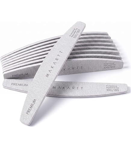 Amazon.com : Beauty Secrets Zebra Banana Nail File Medium 100/180