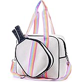 ALL4PICKLE Cute Pickleball Bags for Women and Men,Pickle Ball Bag Tote for Women,Pickleball Sling Bag for Women