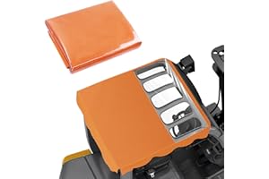 Universal Forklift Cover 53 x 45in - Waterproof Canopy 600D Heavy Duty Oxford Fabric - UV Protection Rain Cover With Transpar