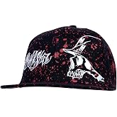 Metal Mulisha Dark Path Snapback Hat, Black Red