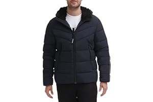 Calvin Klein Mens Hooded Stretch Jacket