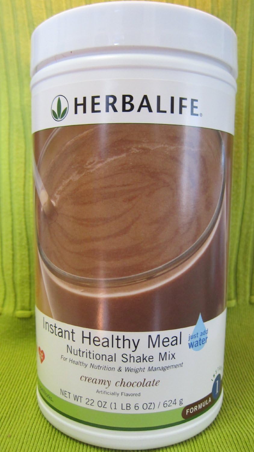 Herbalife Formula 1 Instant Healthy Meal Nutritional Shake Mix โ Creamy Chocolate, 600 g Canister