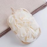mikimini Bath Mitt 2 in 1 Exfoliating Loofah Sponge Mesh Brush Women 1 Pack view 2