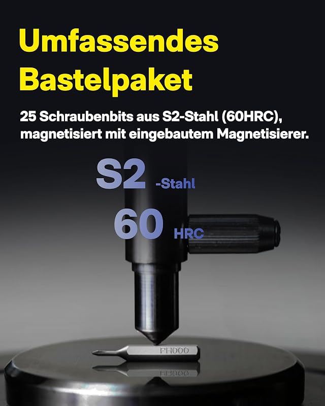 Feinmechaniker Akkuschrauber Set, Mini Elektrischer Schraubenzieher