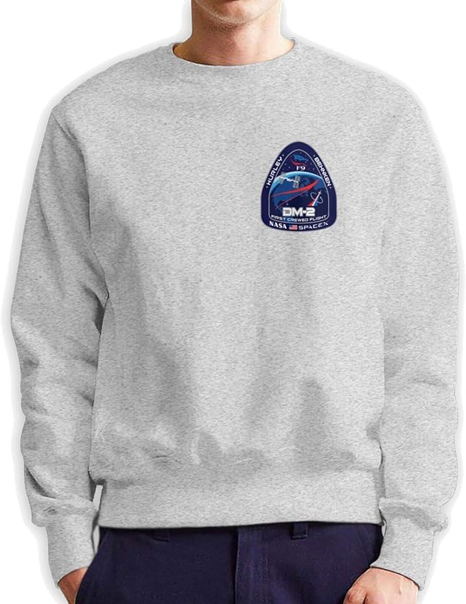 NASA Spacex Dm2 Men's Hoodie Long Sleeve Hoodie Comfortable