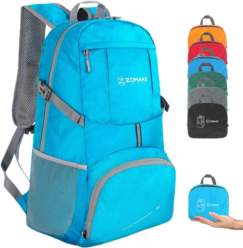 ZOMAKE Lightweight Foldable Backpack
