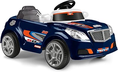 – Twinkle Car R/C BLU SCURO, Auto elettrica radiocomandata, batteria da 12 V, telecomando incluso con portata 10 m, autonomía 45 min, peso massimo 25 kg, età da 3 a 6 anni