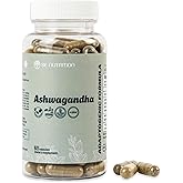 Ashwagandha Capsules with Black Pepper for Optimal Absorption – Clean, Natural, Vegan, Non‑GMO – Stress, Sleep, Mood & Energy Support – Women’s Hormonal Balance – 60 Pills – Made in USA