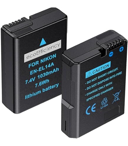 大人気✨NIKON　D7000✨バッテリー新品 Genuine Original OEM Nikon D7000 D7100 D7200 Battery En-el15 for