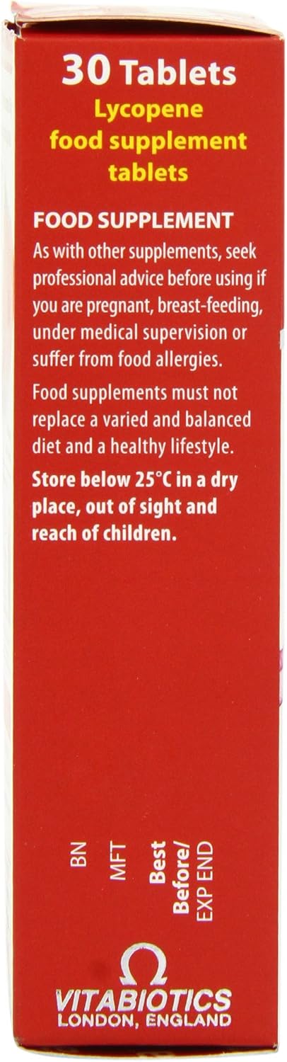 Vitabiotics Ultra Lycopene - 30 Count (Pack of 1) - Image 5