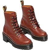 Dr. Martens Women's Leona Leather Heeled Boot | Casual Boots