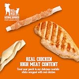 PACK'N PRIDE Chewy Twists Dog Treats 900g Chicken Wrapped Rawhide view 2
