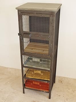 Industrial Furniture Locker Storage Rack Cabinet Drawers Baskets