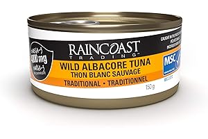 Raincoast Trading Solid White Albacore Tuna (Case of 12 cans)