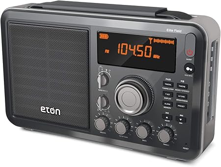 Amazon | Eton Elite Field AM/FM/Shortwave Desktop Radio with Bluetooth