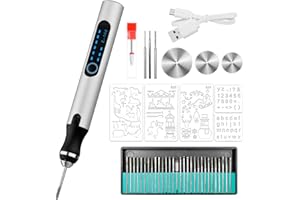 OneNine USB Rechargeable Engraving Pen, Mini Engraver Pen for All Materials, Professional Etcher Engraver Tool, Portable DIY 