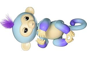 WowWee 3727 Fingerlings 2Tone Monkey Ava Interactive Toy, Large, Multi-Colored