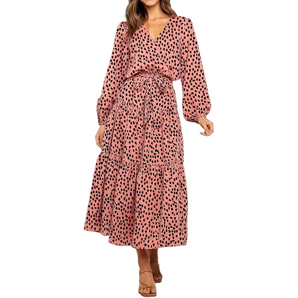 Anne Klein Printed Square Neck TIE Waist MIDI Dress at Amazon Women's  Clothing store