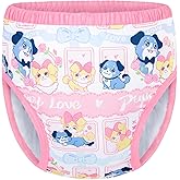 Littleforbig Soft Silky Underwear Comfortable Washable Reusable Waterproof Adult Training Pants - Puppy Love Little Blue S