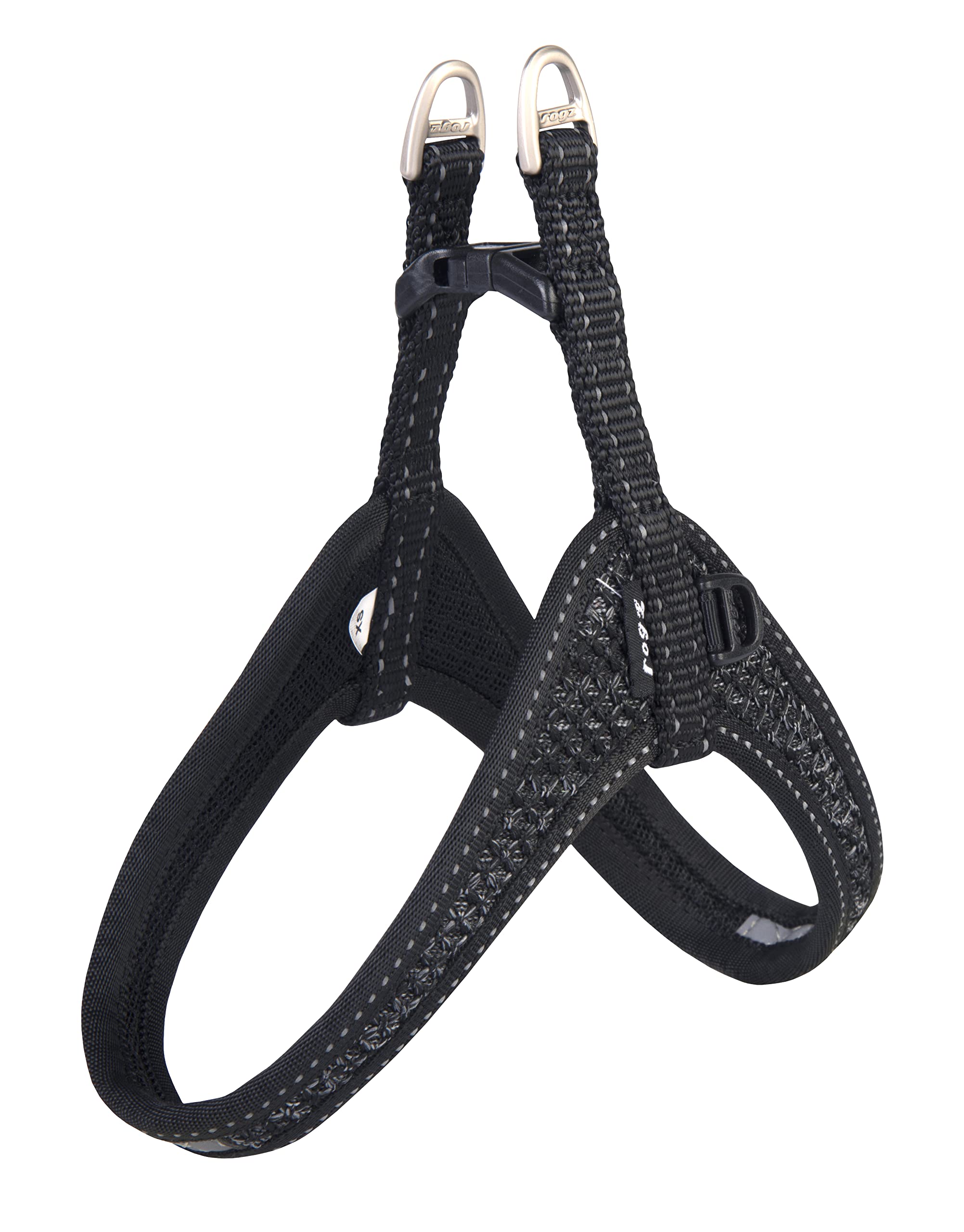 Rogz Fast Fit Harness Black Small