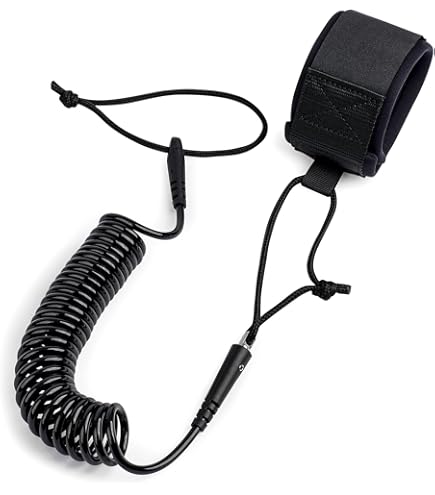Leash Per Tavola Da Surf E SUP - Guinzaglio Di Sicurezza Con Cinturino Regolabile Per Sport Acquatici - Foto 5
