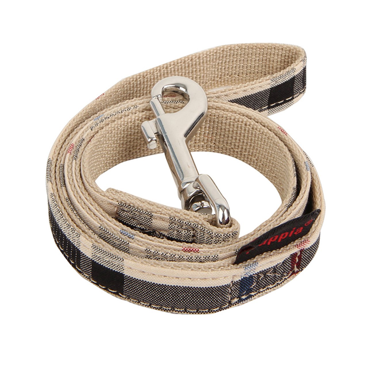 Puppia Authentic Junior Lead, Medium, Beige