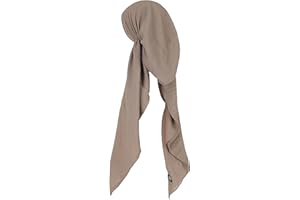 Madison Headwear Pretied Head Scarves for Women Featuring Lightweight Crimped Material and Attractive
